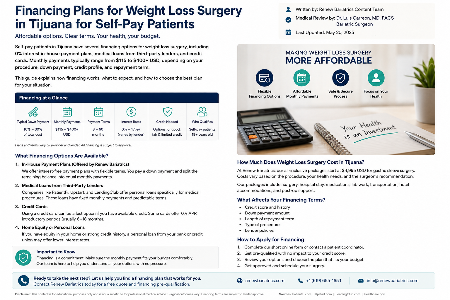 Finance Your Bariatric Surgery
